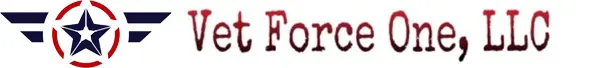 A red and black logo for the forest